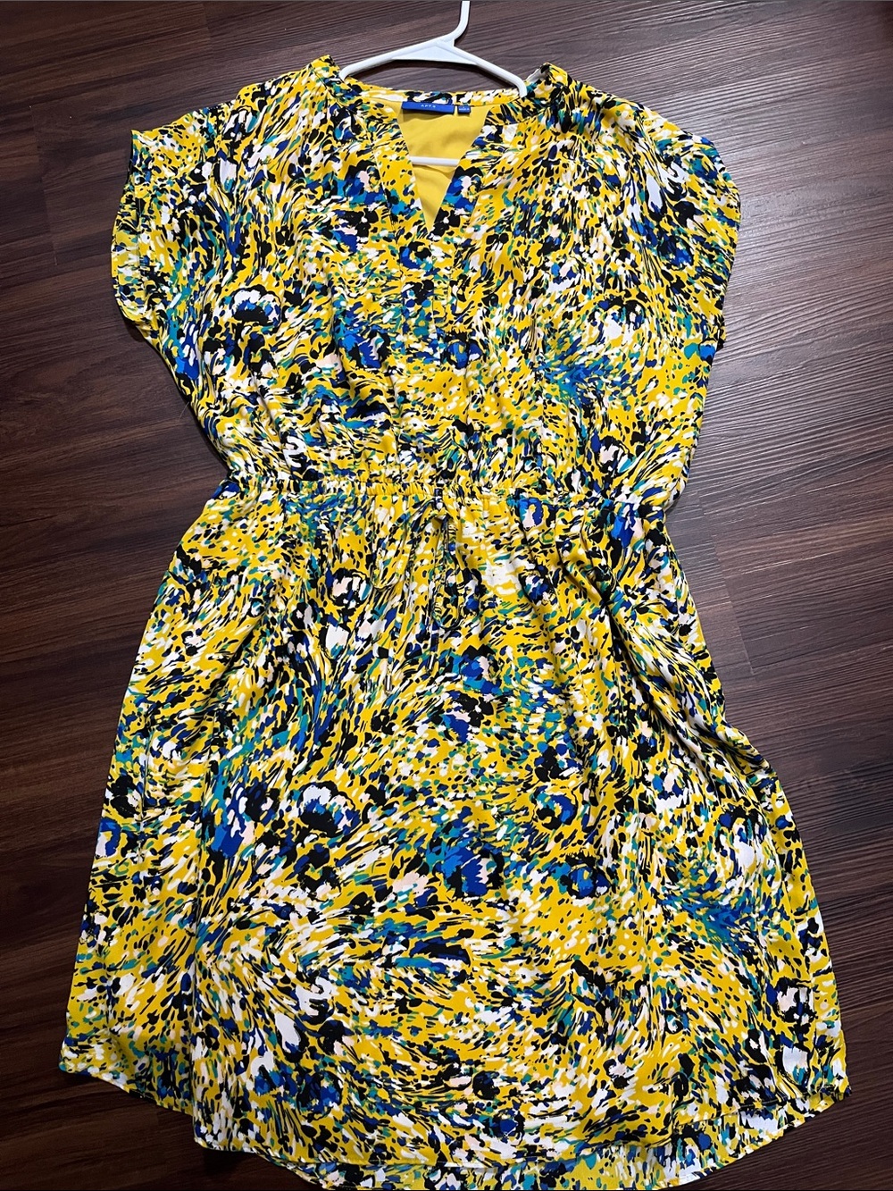 Apt 9 Splatter Paint Abstract Dress